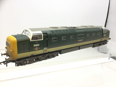 Bachmann 32-533 OO Gauge BR Green Class 55 Deltic D9001 St. Paddy Weathered