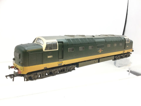 Bachmann 32-529B OO Gauge BR Green Class 55 Deltic D9011 Weathered