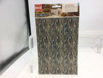 Busch 7421 HO/OO Gauge Slate Wall Card Sheets (2)
