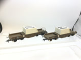 Bachmann 38-345A/38-346A OO Gauge BR FNA Nuclear Flask Wagons