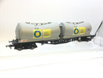 Hornby R6311 OO Gauge PDA Depressed Centre Wagon Blue Circle