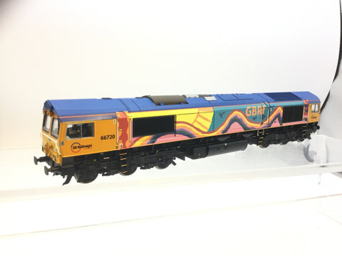 Bachmann 32-979V OO Gauge GBRF Rainbow Rail Express Class 66 No 66720 TTS SOUND
