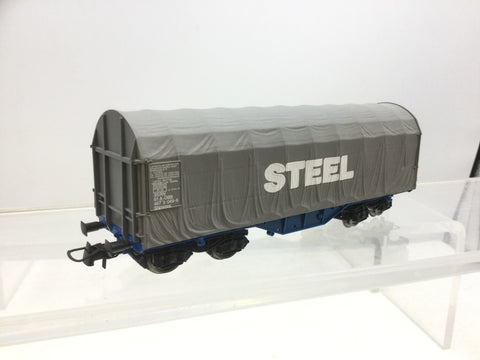 Roco 51282 HO Gauge OBB Curtain Sided Wagon