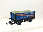 Hornby R024 OO Gauge 5 Plank Open Wagon Crook & Greenway