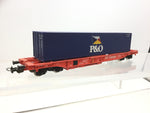 Roco HO Gauge DB Cargo Container Wagon 81 80 475 3 412-3 (P&O Container)