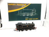 Rapido Trains 904503 OO Gauge 15xx BR Lined Black Early Emblem 1505 DCC Sound
