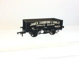 Bachmann 37-025A OO Gauge 5 Plank Wagon James Durnford, Bristol