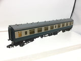 Graham Farish 374-055A N Gauge BR Blue/Grey Mk1 Corr 2nd Coach E25011