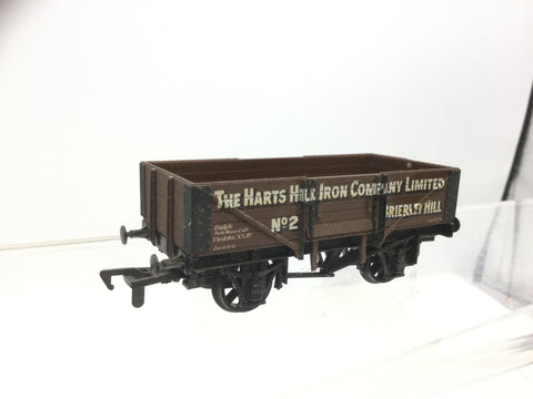 Airfix 54377 OO Gauge 5 Plank Wagon Harts Hill Iron