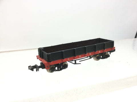 Bachmann N Gauge Open Car, Early, Wooden CPRR