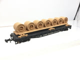 Bachmann 5543 N Gauge Flatcar, 50 Foot - New Haven - 84217