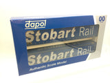 Dapol 4F-028-155 OO Gauge 45ft Curtain Container Set (2) Stobart Rail Weathered
