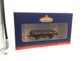Bachmann 37-477E OO Gauge 1 Plank 'Lowfit' Wagon BR Bauxite (Early) [W]