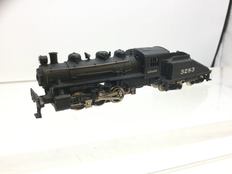 Bachmann 4807 N Gauge USRA 0-6-0 Steam Loco AT&SF 3283 (NEEDS ATTN)