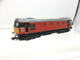 Graham Farish 371-126 N Gauge Fragonset Red Class 33 33021 Eastleigh (NEEDS ATTN)