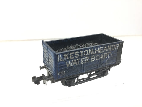 Minitrix N511 N Gauge Open Wagon Ilkeston & Heanor Water Board (Weathered)