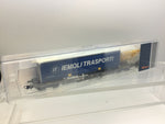 Roco 76236 HO Gauge Hupac Sdgmnss/T3 Flat Wagon w/Iemoli Trailer VI