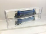 Fleischmann 849007 N Gauge Ermewa Uacs Dust Silo Wagon Set (2) V