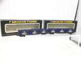 Graham Farish 373-455 N Gauge Bogie Freightliner Wagon P&O x2