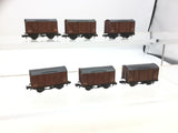 Peco NR-43B N Gauge BR Twin Vent Van W11294 x6