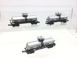 Model Power 3456 N Gauge Tank Car Texaco TCX6305 x3