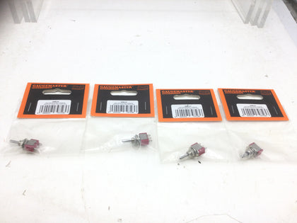 Gaugemaster GM510 SPDT (Momentary) Mini-Toggle Point Motor Switch x4
