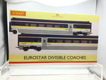 Hornby R4580 OO Gauge Eurostar Class 373 1 e300 Divisible Centre Saloons Coach Pack
