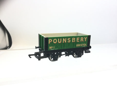 Hornby R038 OO Gauge Open Wagon Pounsbery of Bristol