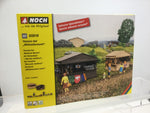 Noch 65618 HO/OO Gauge Medieval Market Laser Cut Kit