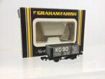 Graham Farish 373-176 N Gauge 7 Plank Wagon Kobo, Manchester