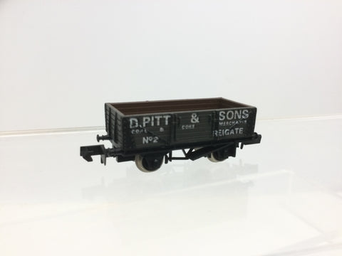 Graham Farish 2011 N Gauge 5 Plank Wagon D.Pitt & Sons