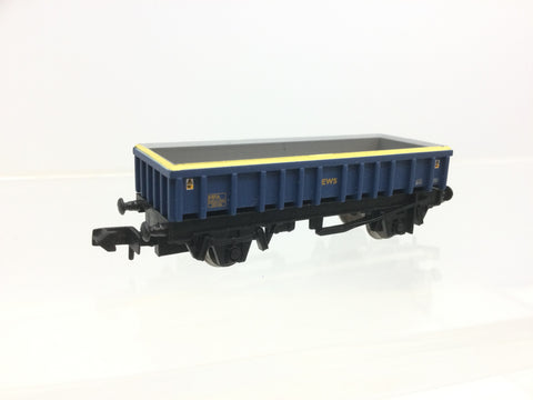 Graham Farish 373-875A N Gauge EWS Blue MFA Open Box Wagon 391146