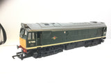 Hornby R2121 OO Gauge BR Green Class 25 D7596