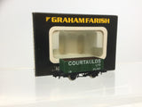 Graham Farish 2132 N Gauge 6 Plank Wagon Courtaulds