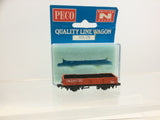 Peco NR-7R N Gauge Railfreight 5 Plank OBA Wagon