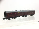 Graham Farish 0691 N Gauge BR Maroon Mk1 Brake Coach M21033