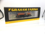 Graham Farish 372-954 N Gauge Class 14 D2/9531 NCB British Oak Orange & Black