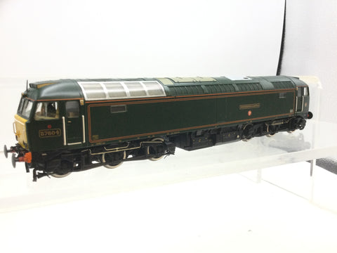 Bachmann 32-753X OO Gauge GWR Green Class 57 No 57604 Pendennis Castle
