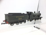 Wills Finecast Kit Built OO Gauge Whitemetal SR Green T9 4-4-0 Steam Loco No 314