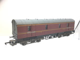 Lima 305358 OO Gauge LMS Maroon GUV Bogie Parcel Van 37762