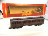 Hornby R384 OO Gauge LMS Maroon Clerestory Coach 4863