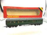Hornby R432 OO Gauge SR Green Maunsell Brake End Coach 1405