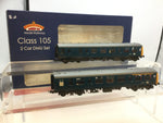 Bachmann 31-325 OO Gauge BR Blue Class 105 2-Car DMU Weathered/DCC Fitted