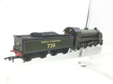 Hornby R2580 OO Gauge SR Green Class N15 736 Excalibur