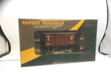 Rapido Trains 908025 OO Gauge 'Not Quite Mink' Taff Vale Railway Metal-Bodied Van No.5352