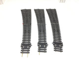 Peco SL-E186 OO Gauge Code 75 Electrofrog R/H Curved Point x3
