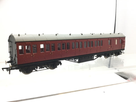 Hornby R4678 OO Gauge BR (Ex-LMS) Non-Corridor 3rd Brake Coach M20769M
