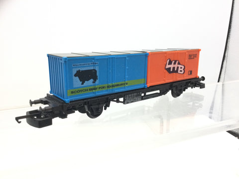 Lima 2852 OO/HO Gauge Container Wagon Scottish Beff/LHB