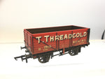 Hornby R6306 OO Gauge 7 Plank Wagon Threadgold