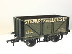 Bachmann 37-157 OO Gauge 8 Plank Wagon Stewarts and Lloyds Ltd